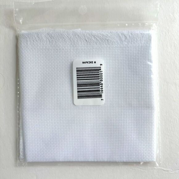 8 Crossstitch Napkins MCG Rose Tabletop Creations Elegant & EZ Iron On Transfers - Picture 9 of 9